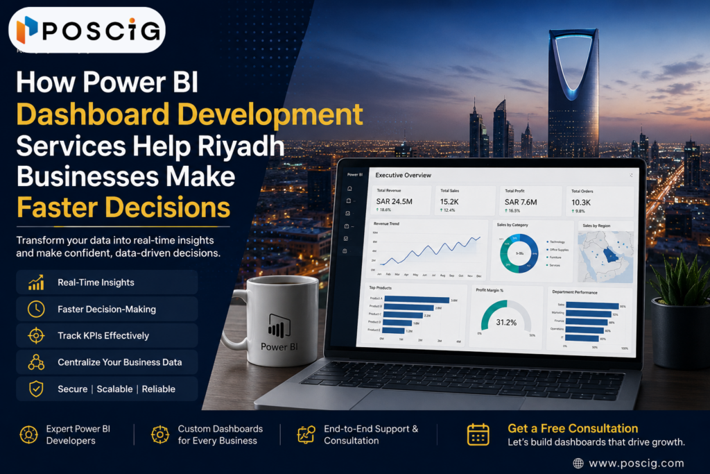 Power BI Dashboard Services Riyadh